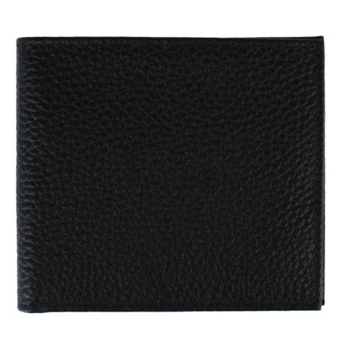 Pierce Pebble Grain Classic Leather Bi-Fold Wallet