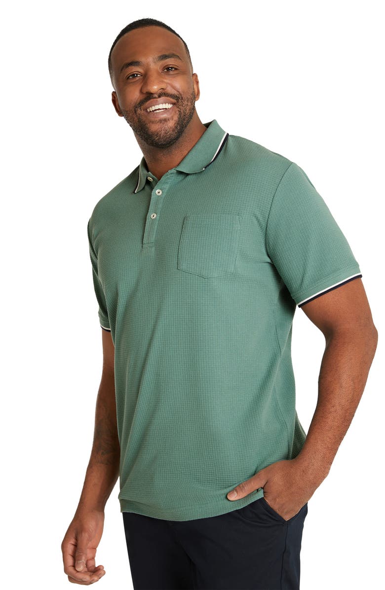 Johnny Bigg Nixon Textured Cotton Polo, Alternate, color,