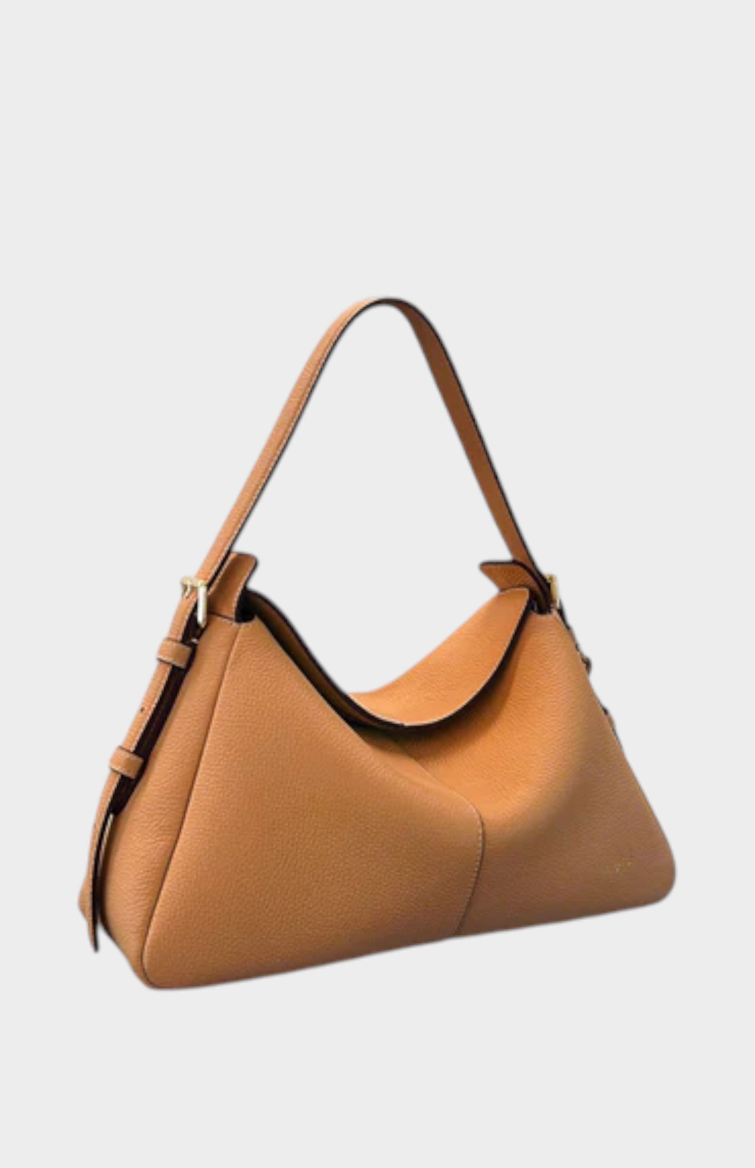Madolyn Genuine Suede Leather Shoulder Bag, Alternate, color, Caramel