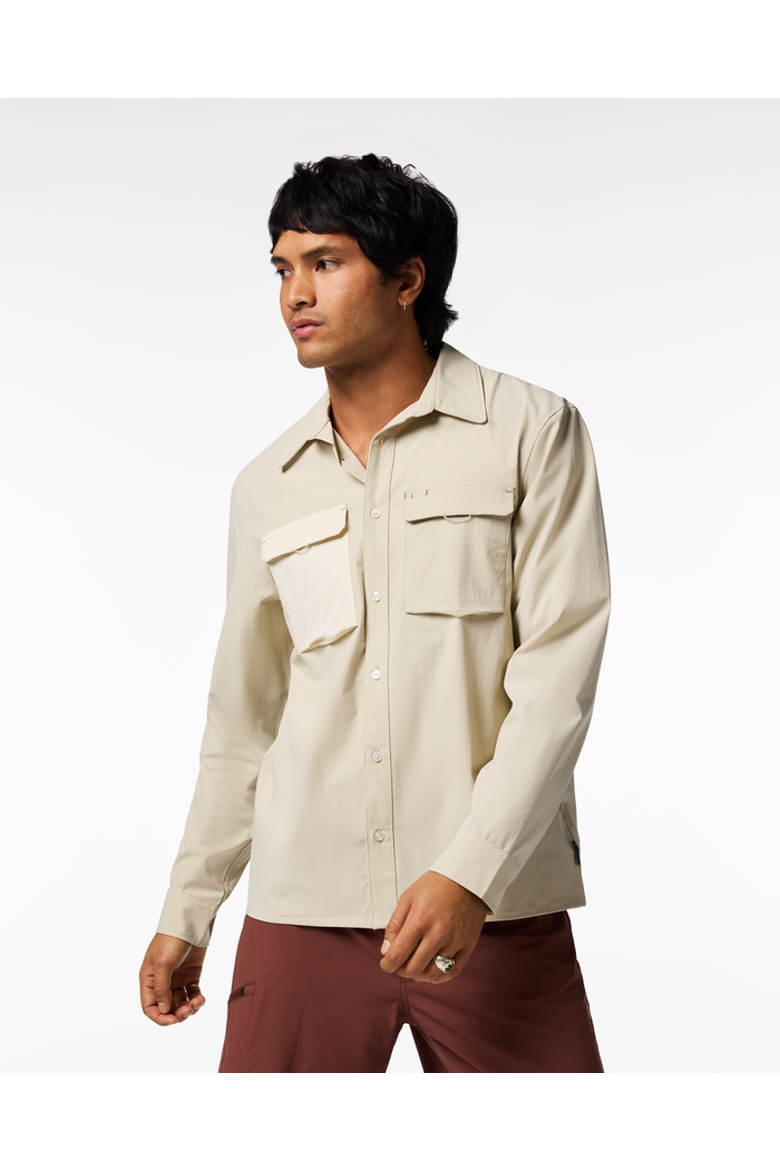 Solta Long-Sleeve Sun Shirt - Men's, Main, color, Mineral