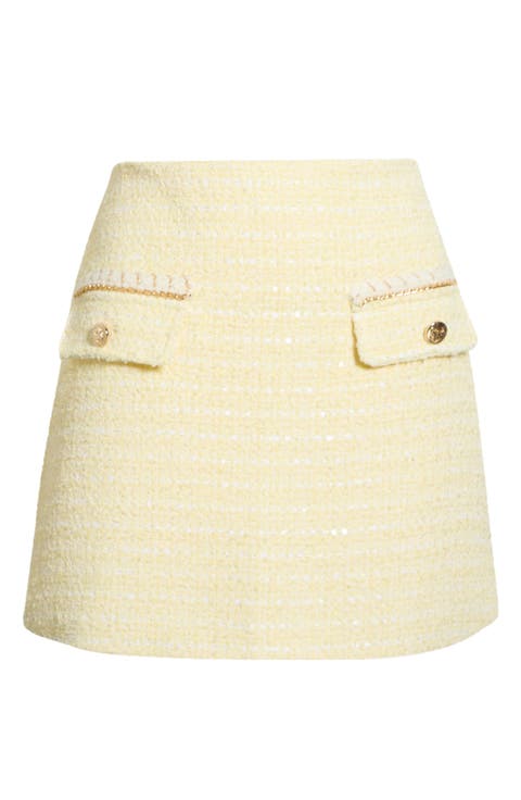 Tweed Mini Skort