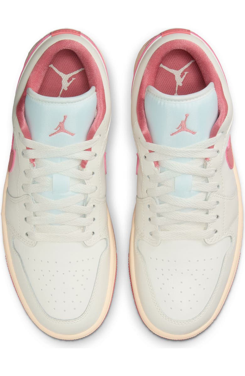 Jordan Air Jordan 1 Low Sneaker, Alternate, color, Sail/ Pink Salt/ Guava Ice