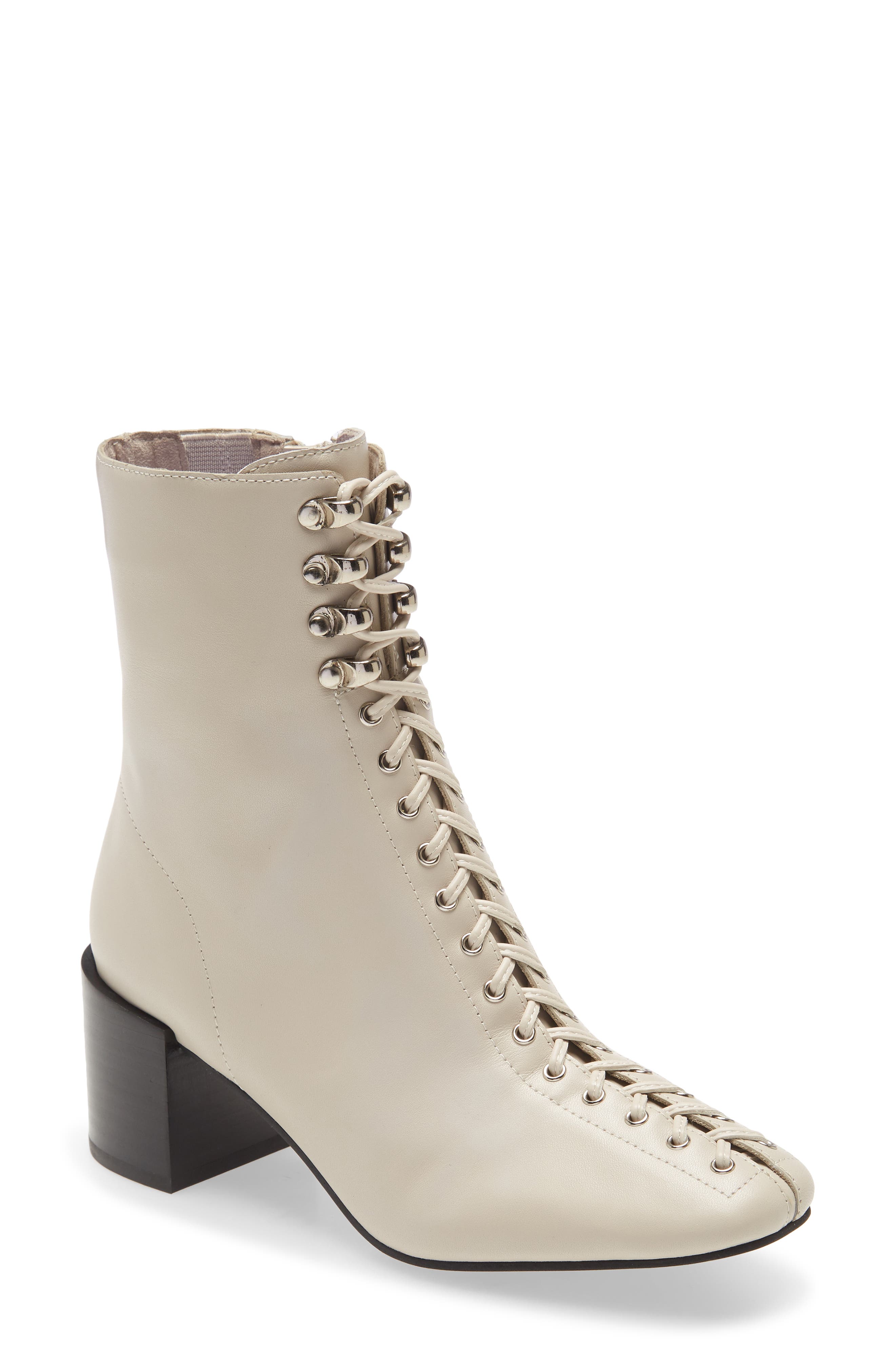 Belmondo Lace-Up Boot, Main, color, ICE