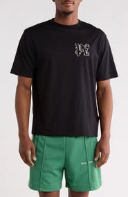Palm Angels Logo Graphic T-Shirt
