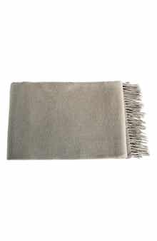 MELANGE HOME Merino Wool Throw Blanket