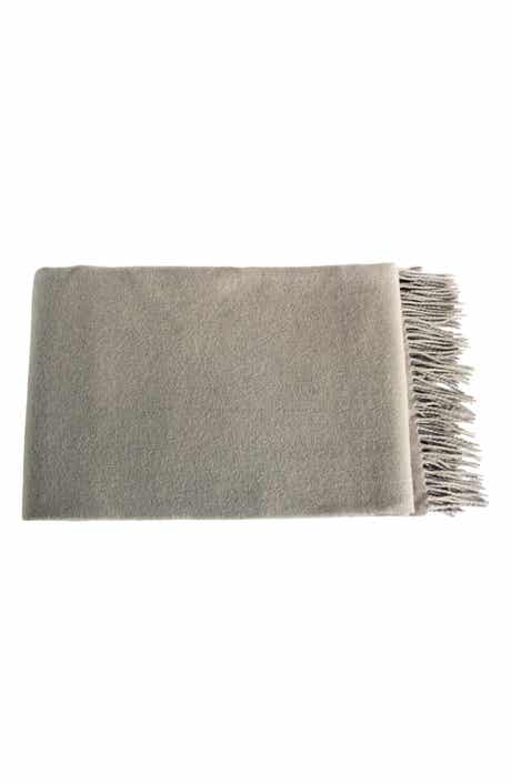 MELANGE HOME Merino Wool Throw Blanket