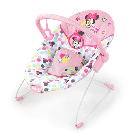 Disney Baby Minnie Mouse Vibrating Baby Bouncer