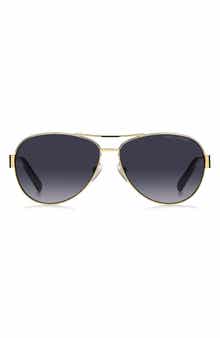 Marc Jacobs 60mm Aviator Sunglasses