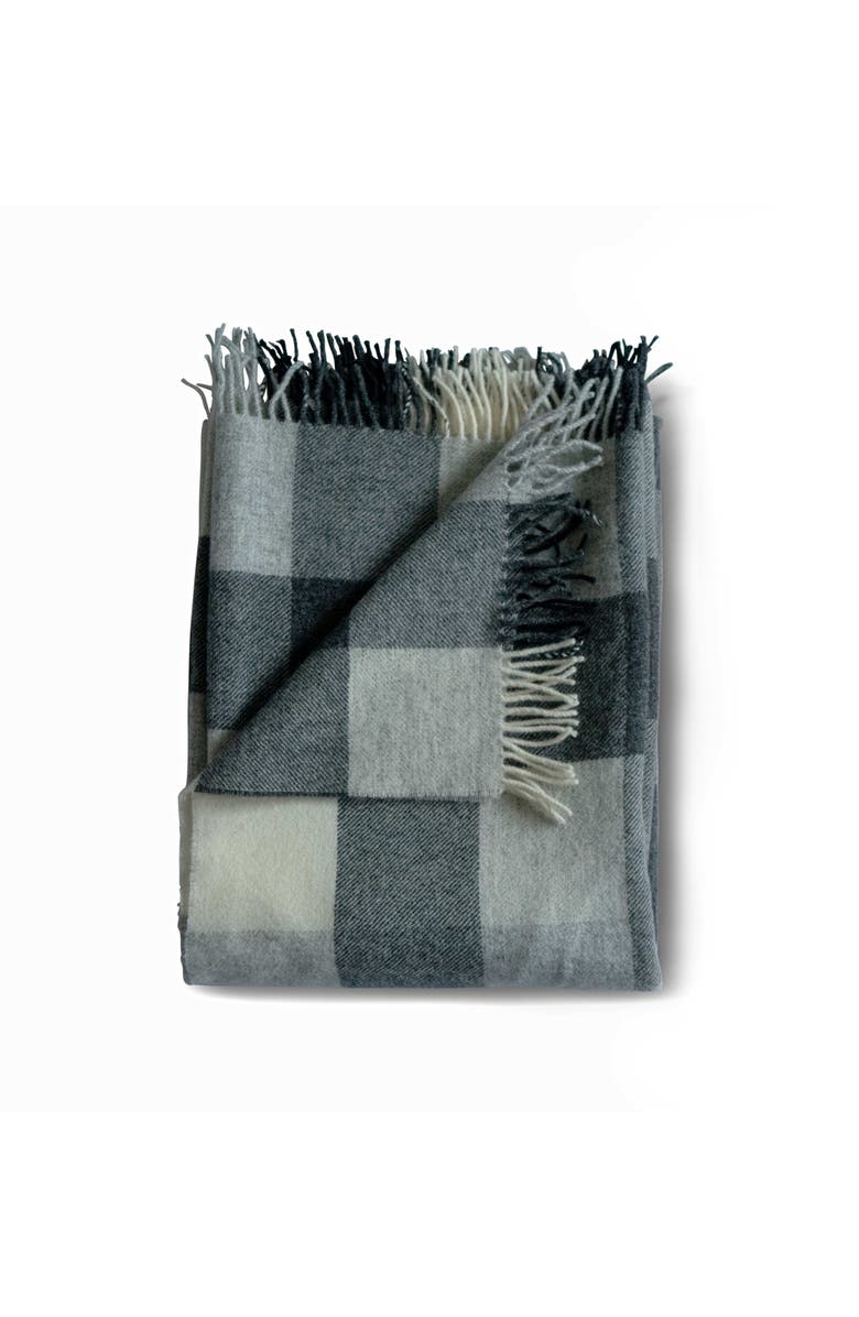 Evangeline Alpaca / Merino Lambswool Throws, Main, color, Classic Plaid