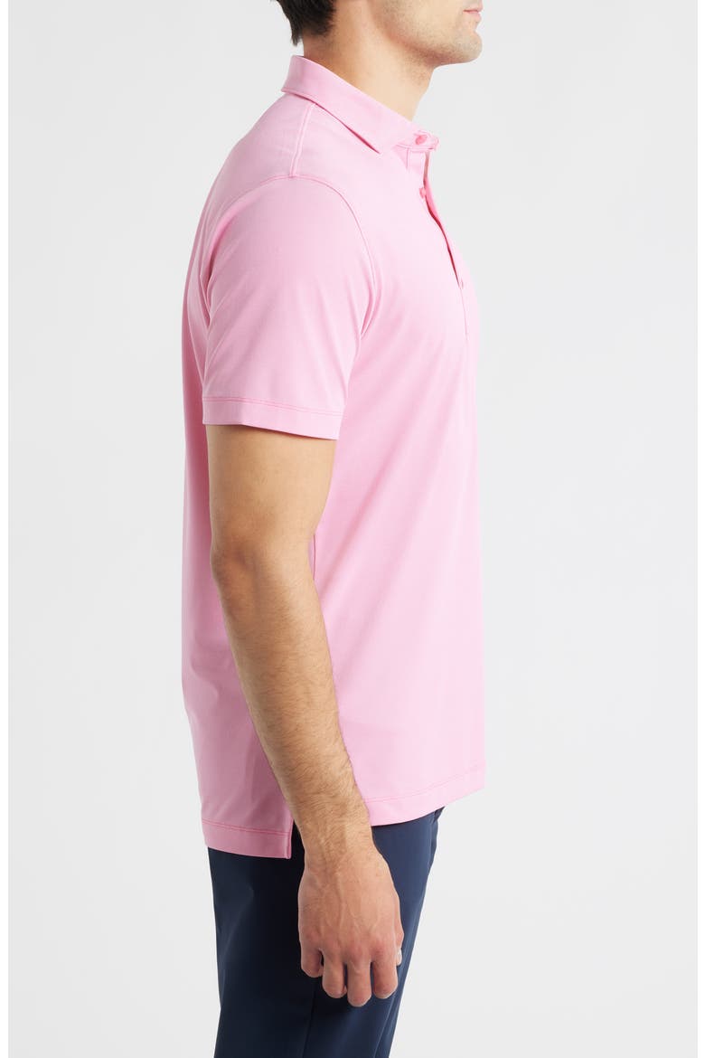 Clegg Solid Piqué Performance Golf Polo, Alternate, color, PUNCH
