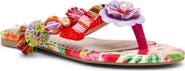 Betsey Johnson Doloris Bead & Sequin Flip Flop