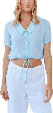 Bella Dahl Linen Button-Up Shirt