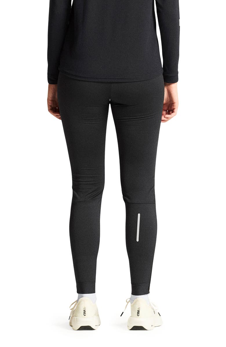 Craft SubZ Light Running Tights, Alternate, color, Black