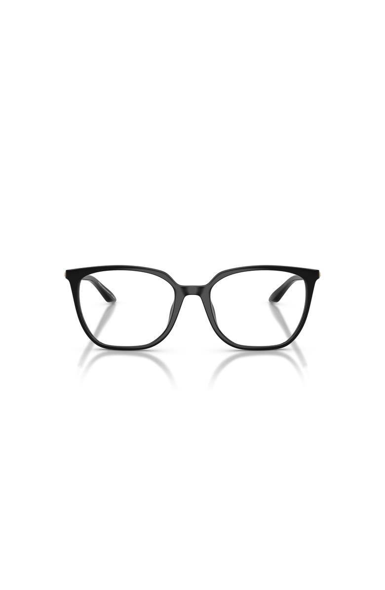Armani Exchange 52mm Irregular optical glasses, Alternate, color, Black