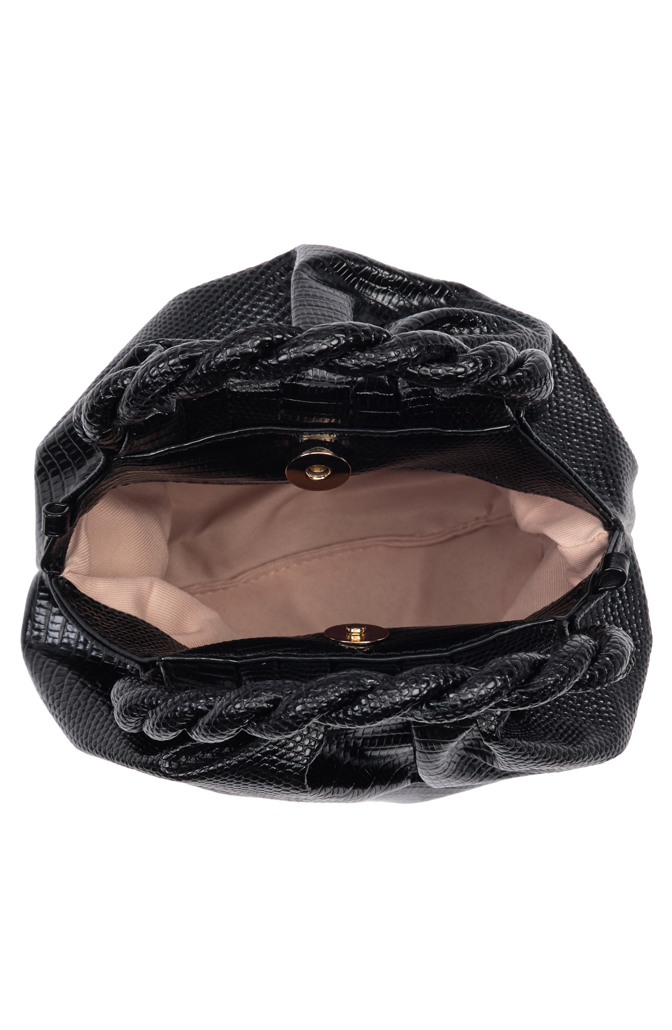 HOUSE OF WANT We Are Adorbs Mini Vegan Leather Top Handle Bag, Alternate, color, 