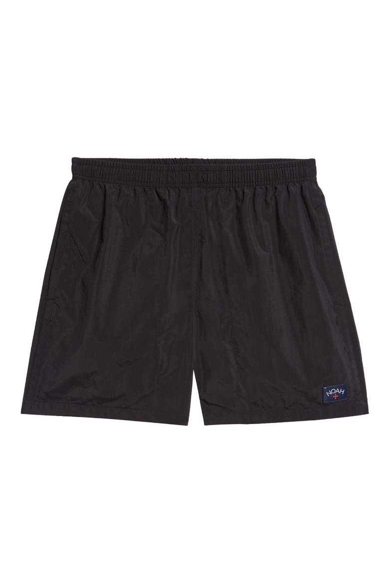 Classic Swim Trunks, Alternate, color, BLACK