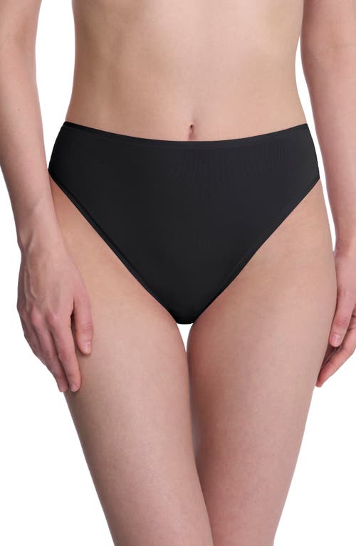 Natori Bliss Bare Cotton High Cut Briefs