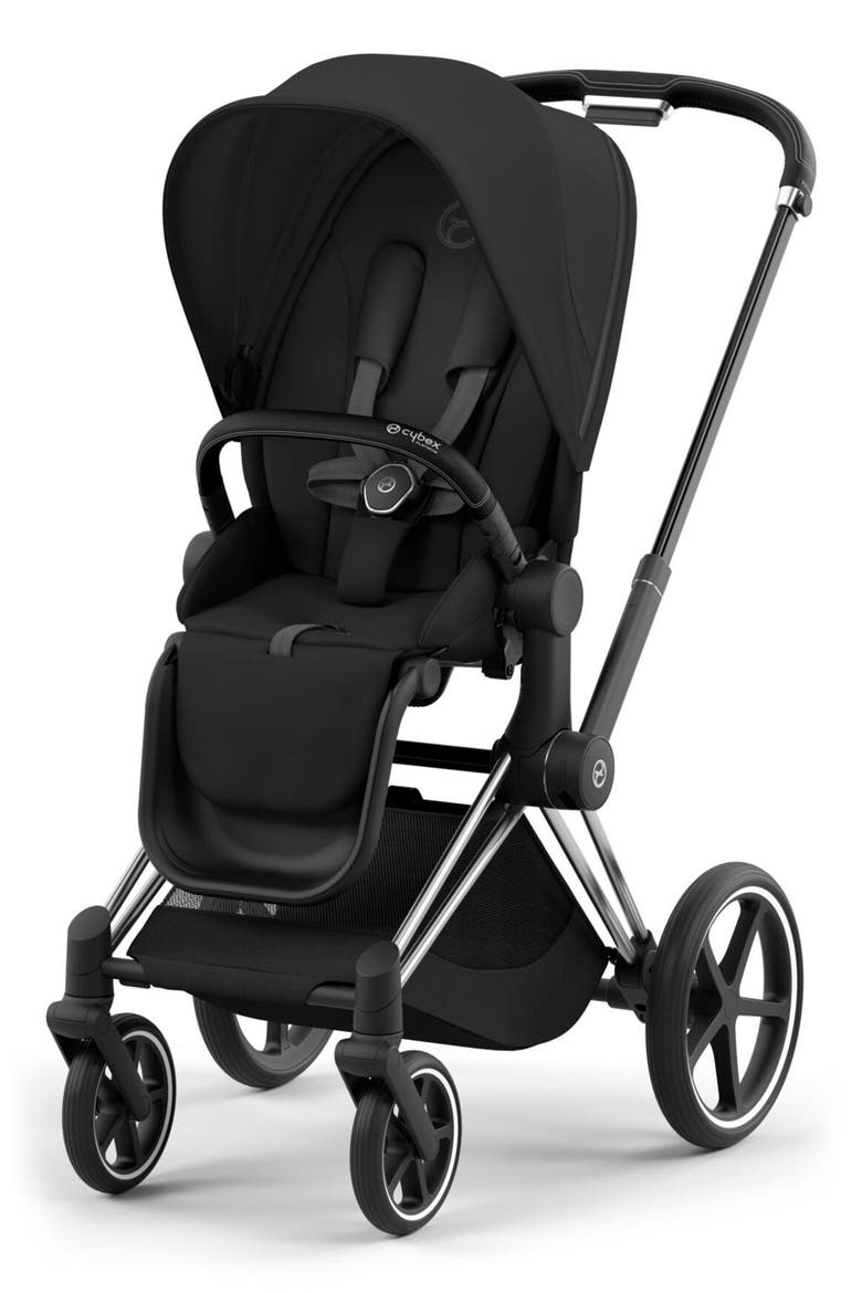 PRIAM 4 Compact Stroller, Main, color, SEPIA BLACK