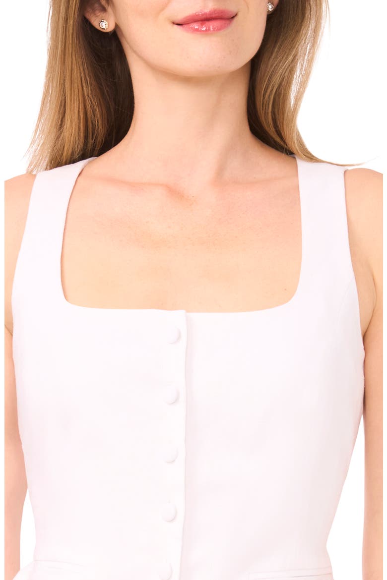 The Amayah Linen Blend Vest, Alternate, color, BRIGHT WHITE