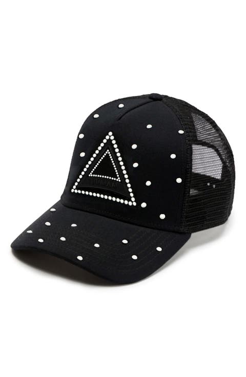 Triangle Logo Snapback Trucker Hat