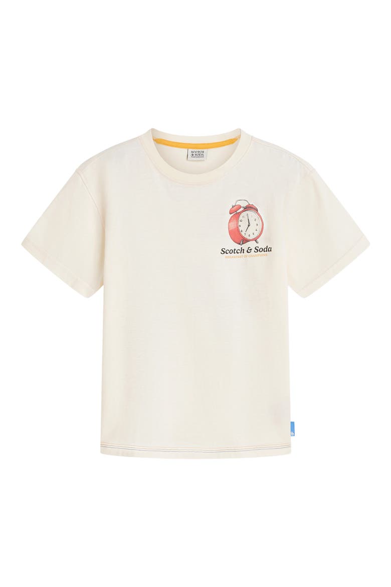Kids' Graphic Relaxed Fit T-Shirt, Main, color, EGGNOG