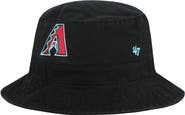 '47 Men's '47 Black Arizona Diamondbacks Primary Logo Bucket Hat