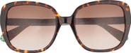 Kate Spade New York wilheminas 55mm gradient square sunglasses