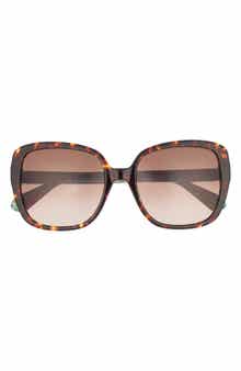 Kate Spade New York wilheminas 55mm gradient square sunglasses