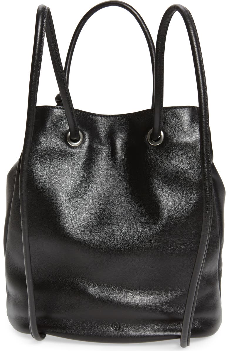 Treasure & Bond Delaney Drawstring Leather Backpack, Alternate, color,