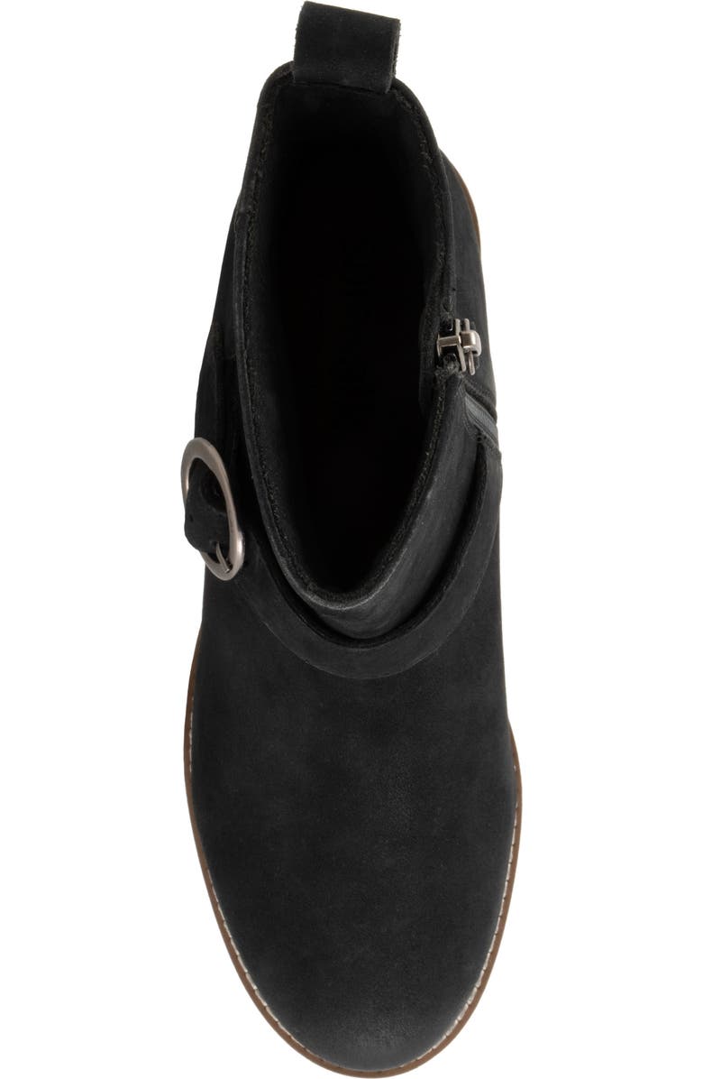 SoftWalk<sup>®</sup> Westland Platform Wedge Bootie, Alternate, color, Black Nubuck