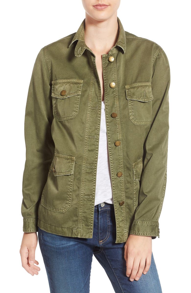 Current/Elliott 'Commander' Military Jacket, Main, color,