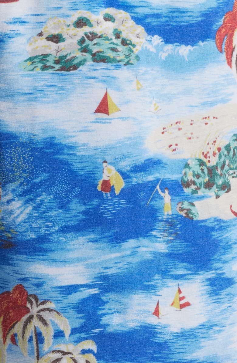 Fair Harbor The Bayberry Water Repellent Swim Trunks, Alternate, color, Surf Days