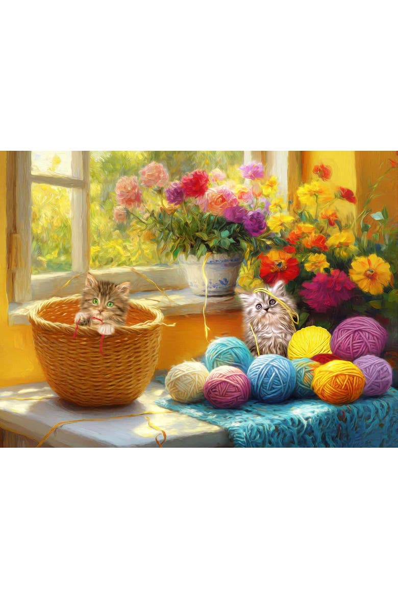 Furry Little Helpers 500 piece Jigsaw Puzzle for Adults, Alternate, color, Multicolor