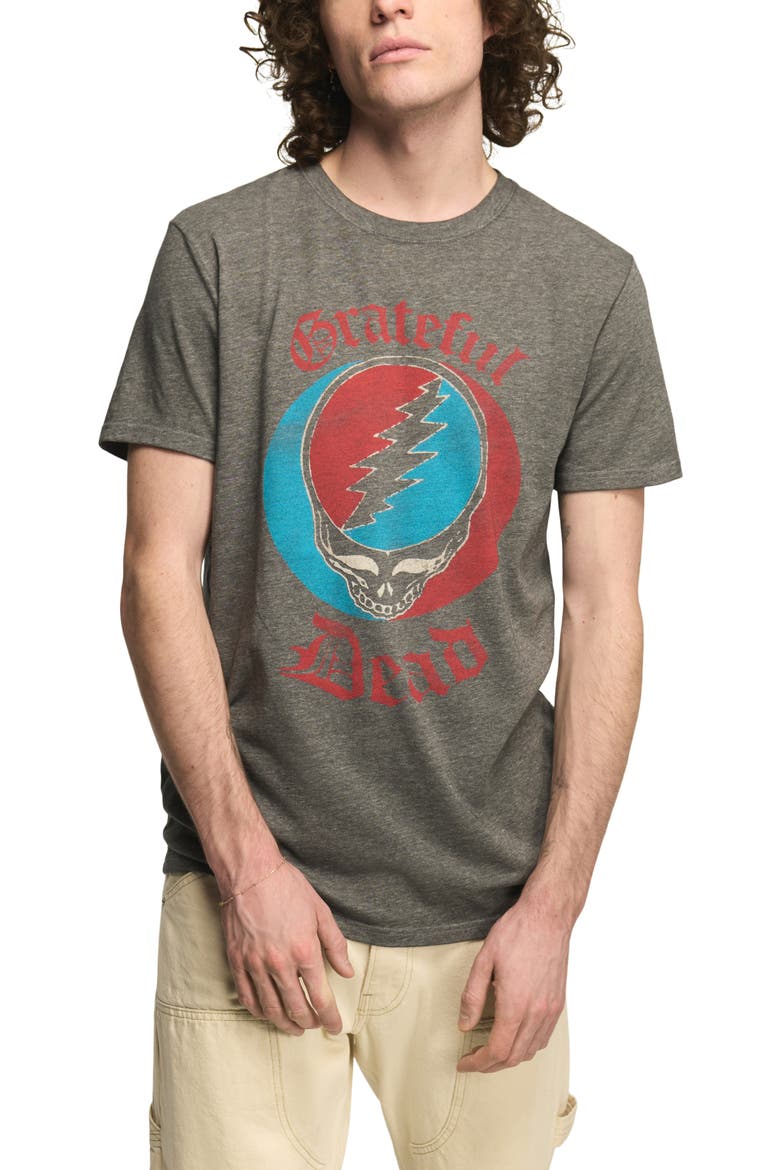 Grateful Dead Summer Tour Graphic T-shirt, Main, color, JET BLACK