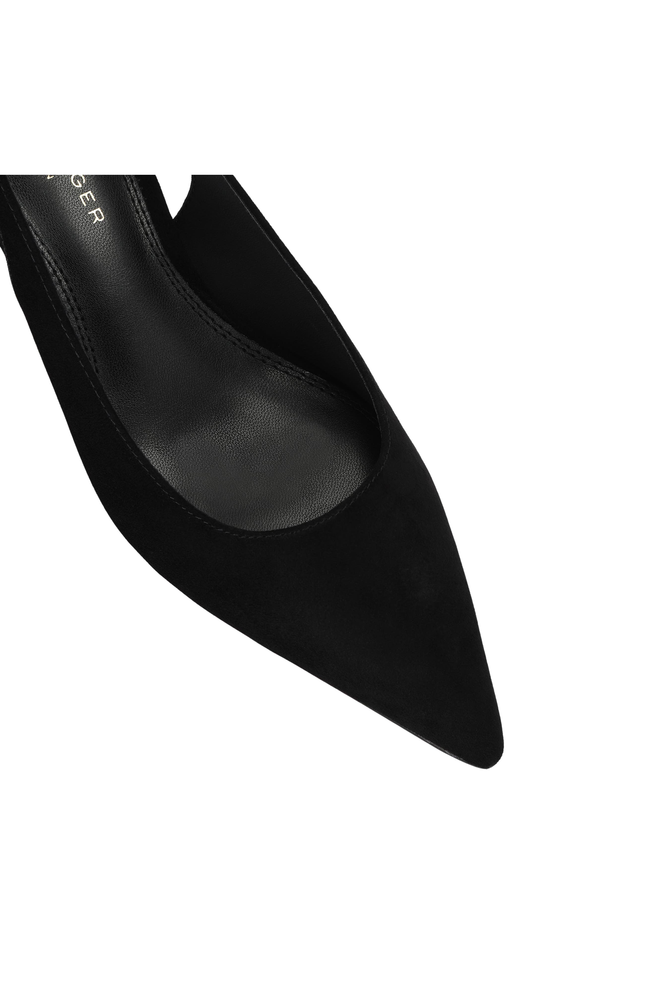 Stepney Slingback Pump, Alternate, color, BLACK