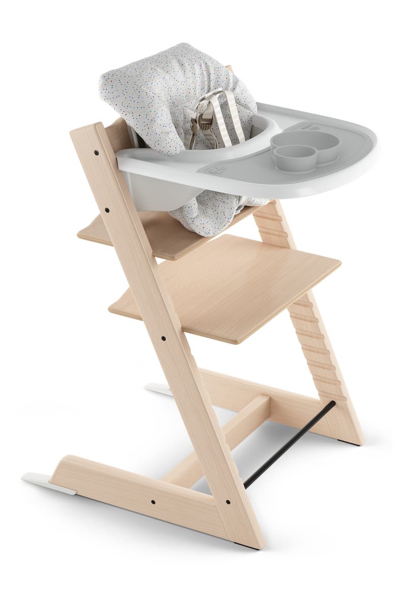x ezpz Silicone Placemat for Tripp Trapp® High Chair, Alternate, color, GREY