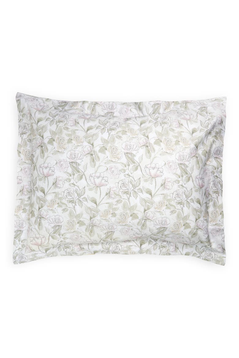 Victoria Cotton Sateen Pillow Sham, Main, color, WILLOW