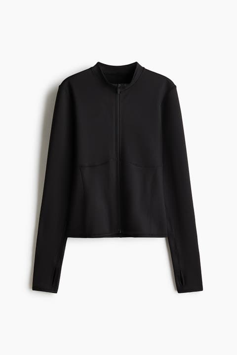 Warming Zip-through Sports Jacket With Drymove