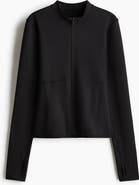 H&M Warming Zip-through Sports Jacket With Drymove
