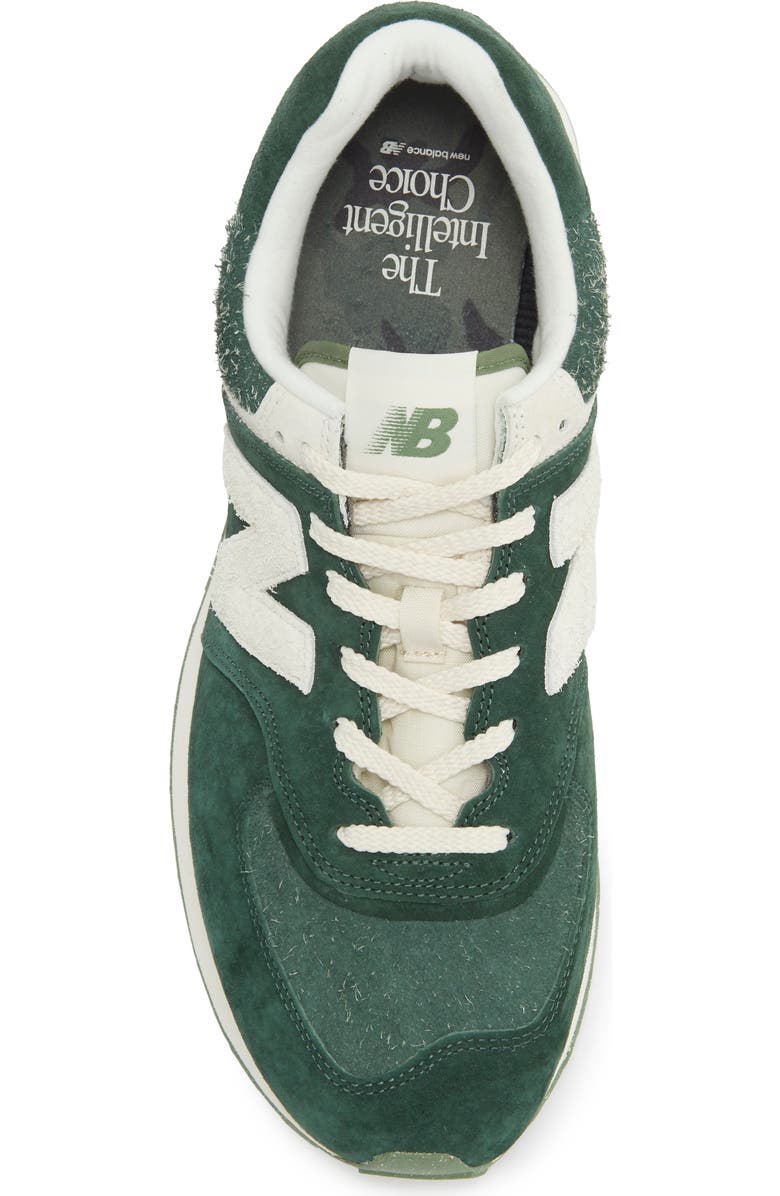 New Balance Gender Inclusive 574 Sneaker, Alternate, color, Jungle Green/ Turtledove