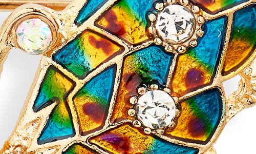 Clifton Wilson Embellished Butterfly Lapel Pin