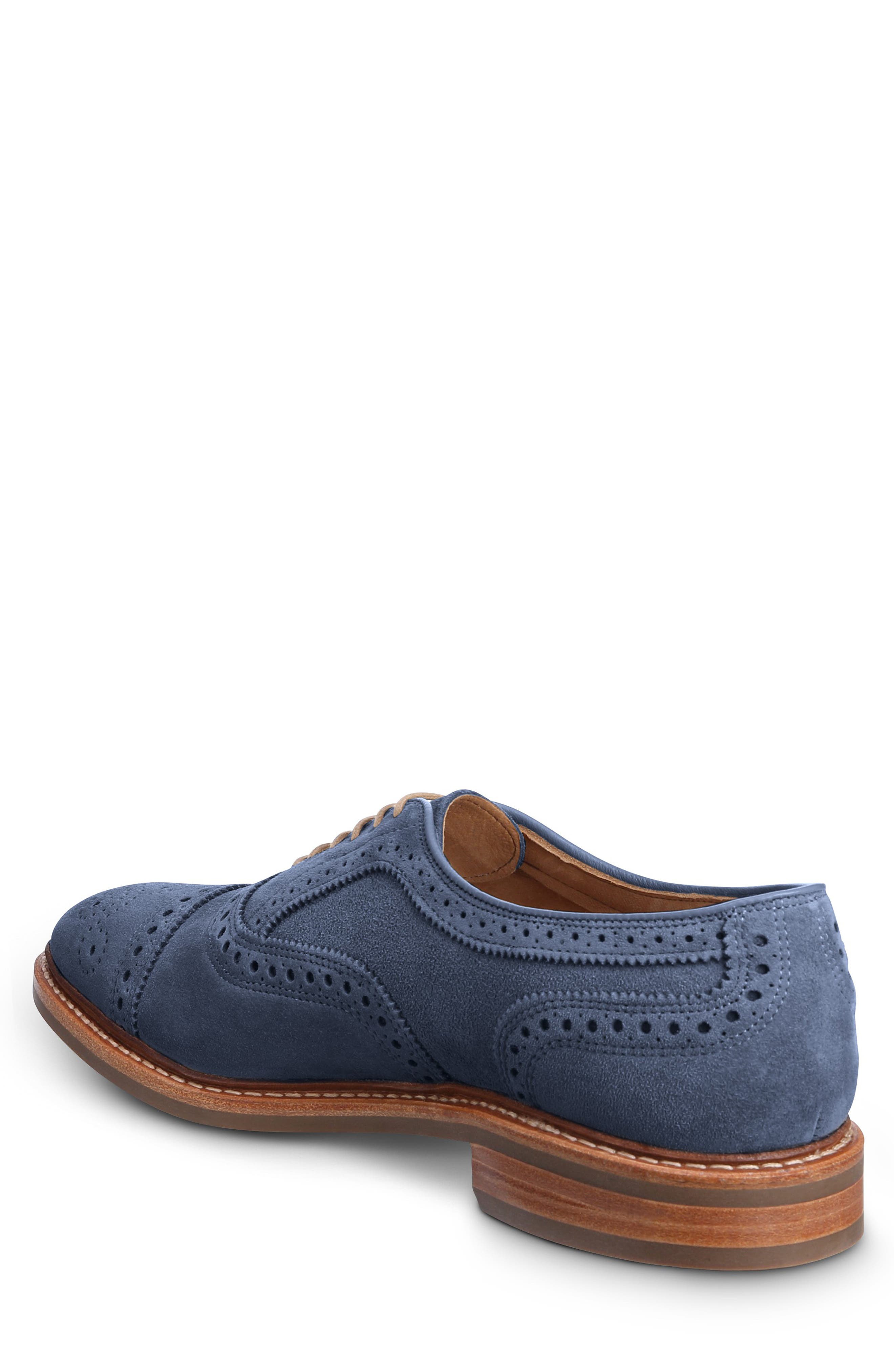 Strandmok Cap Toe Oxford, Alternate, color, DENIM