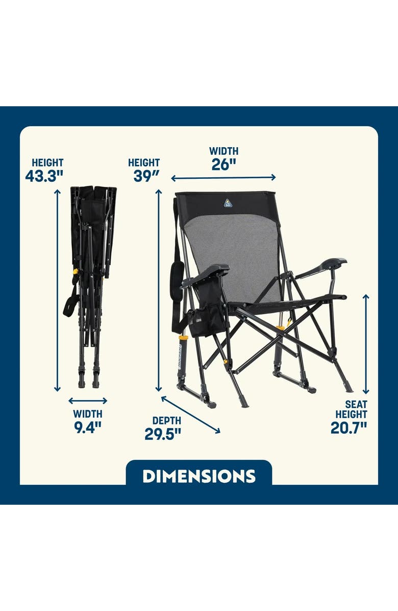 GCI BreezeRocker, Alternate, color, Black