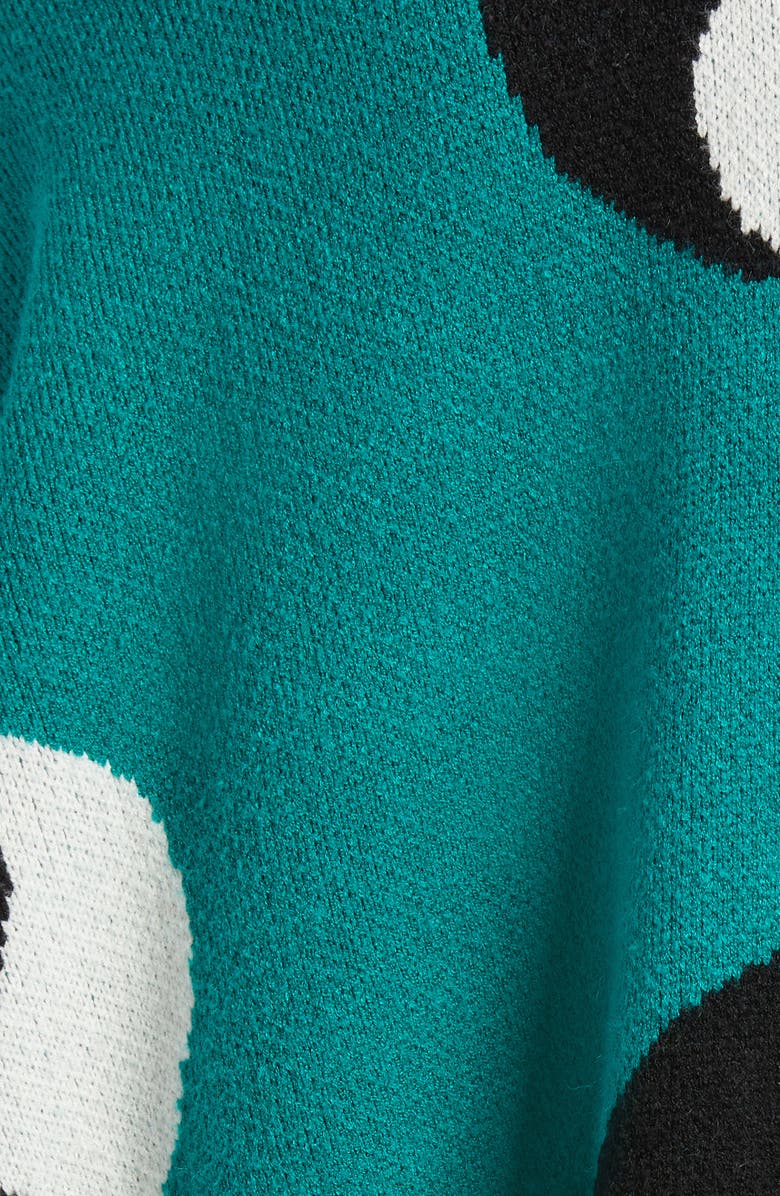 Dressed in Lala Yin & Yang Boxy Oversize Cardigan, Alternate, color,