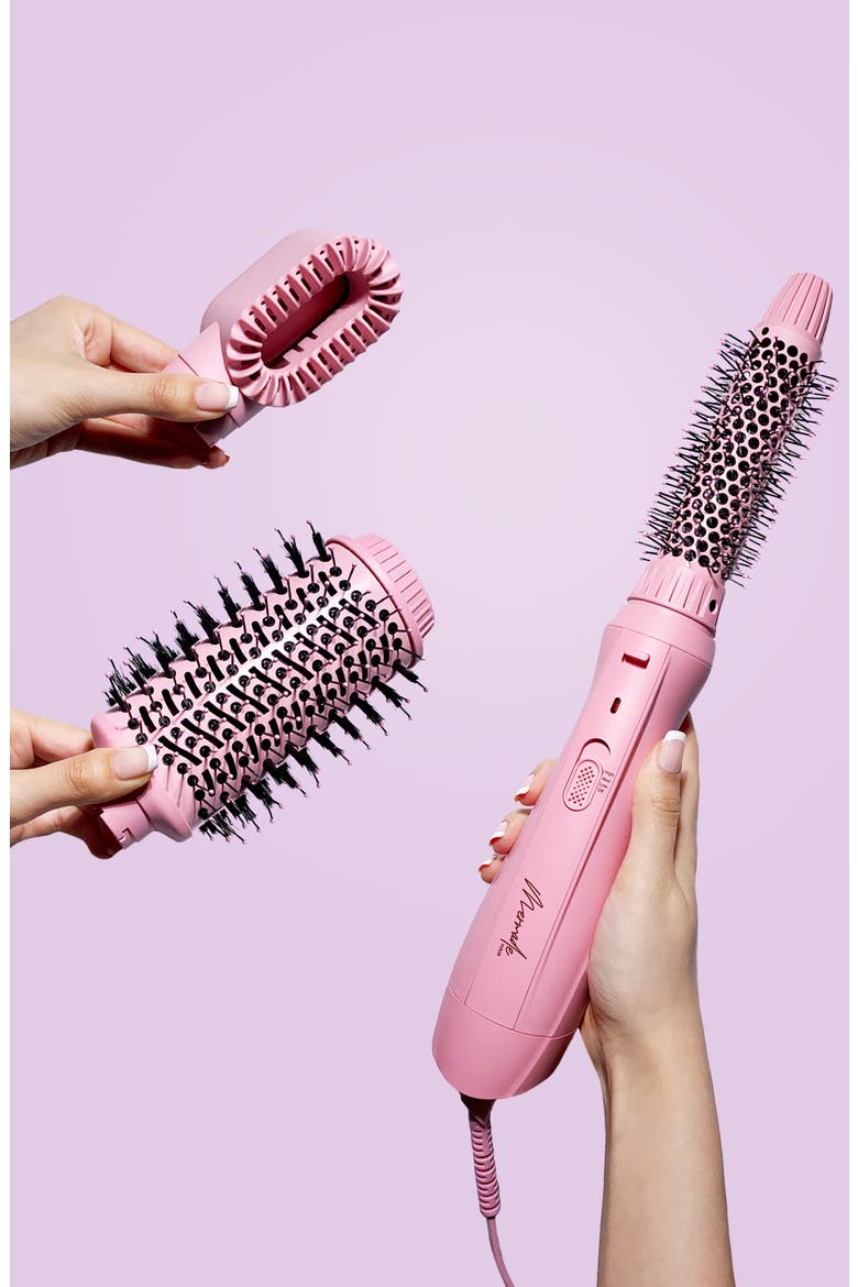 Interchangeable Blow Dry Brush - Pink, Alternate, color, PINK