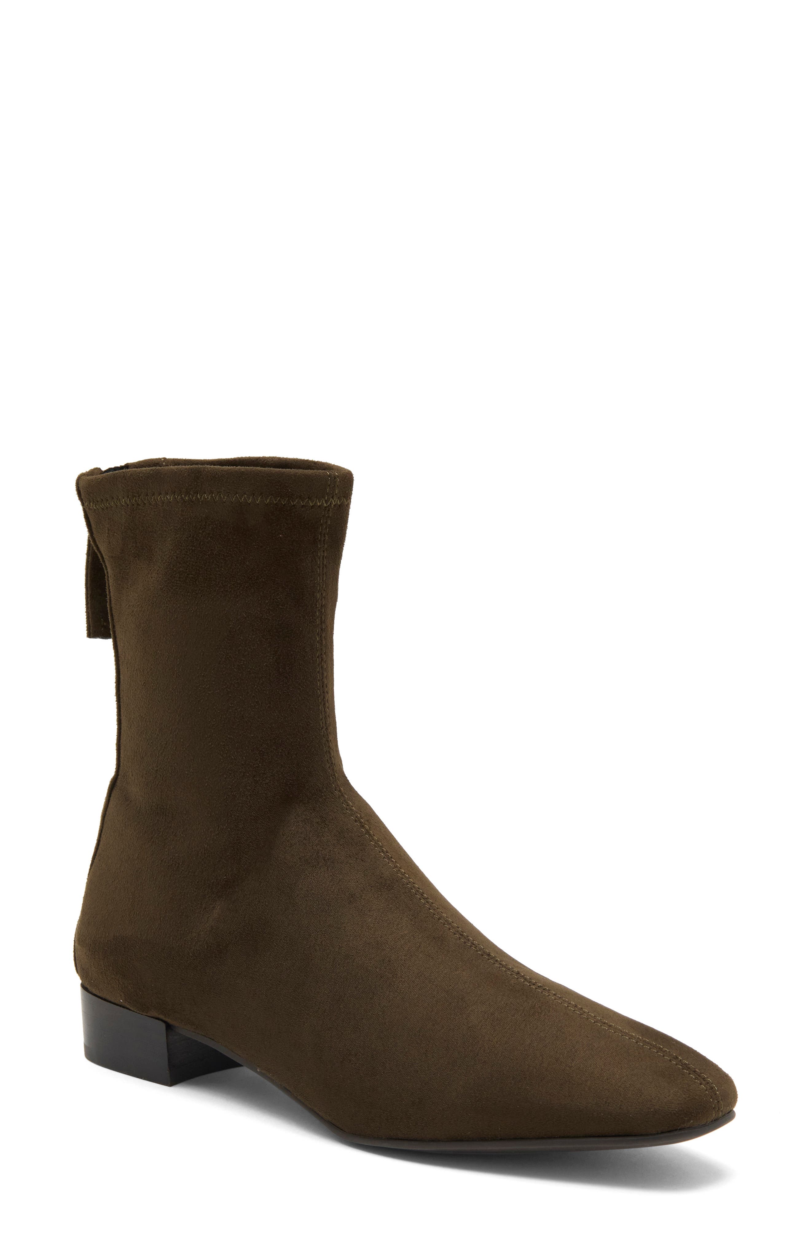 Tarla Bootie, Main, color, MOSS STELLA SUEDE