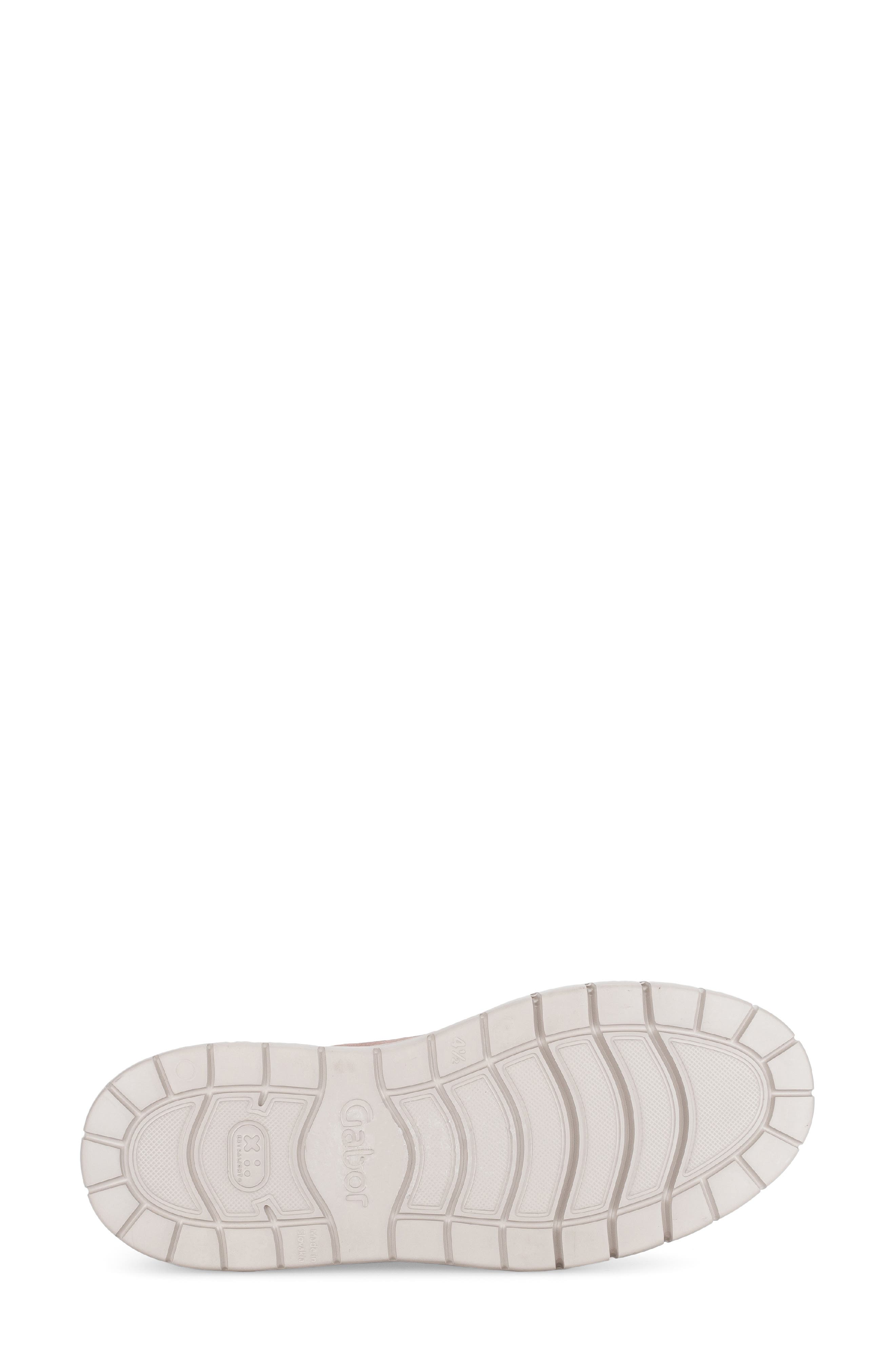 Gabor 73.221 Faux Fur Lined Platform Sneaker, Alternate, color, Rosewood