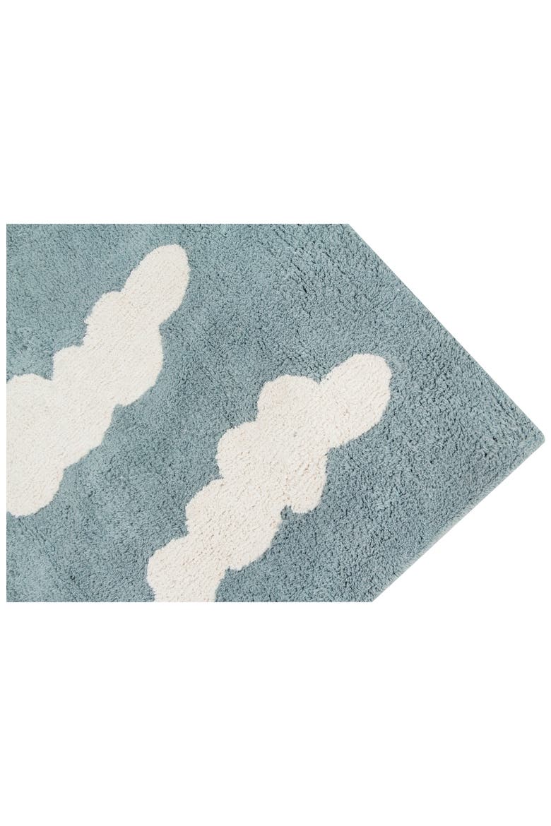 Clouds Rug, Alternate, color, CLOUDS VINTAGE BLUE