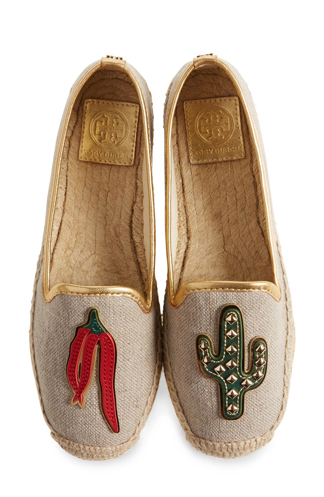 Canvas Espadrille, Main, color, NATURAL GOLD