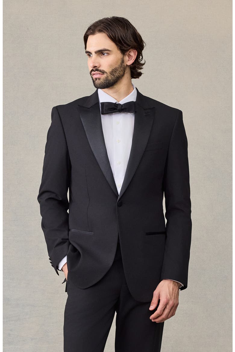Essential Tuxedo Jacket, Main, color, Black